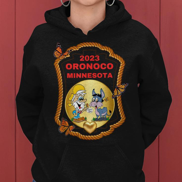 Cute 2023 Oronoco Minnesota Heart Of Gold Monarch Butterfly Butterfly Funny Designs Funny Gifts Women Hoodie