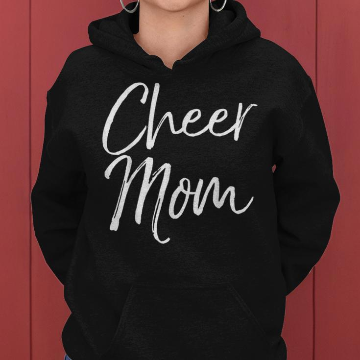 Cute Matching Family Cheerleader Mother Cheer Mom Women Hoodie