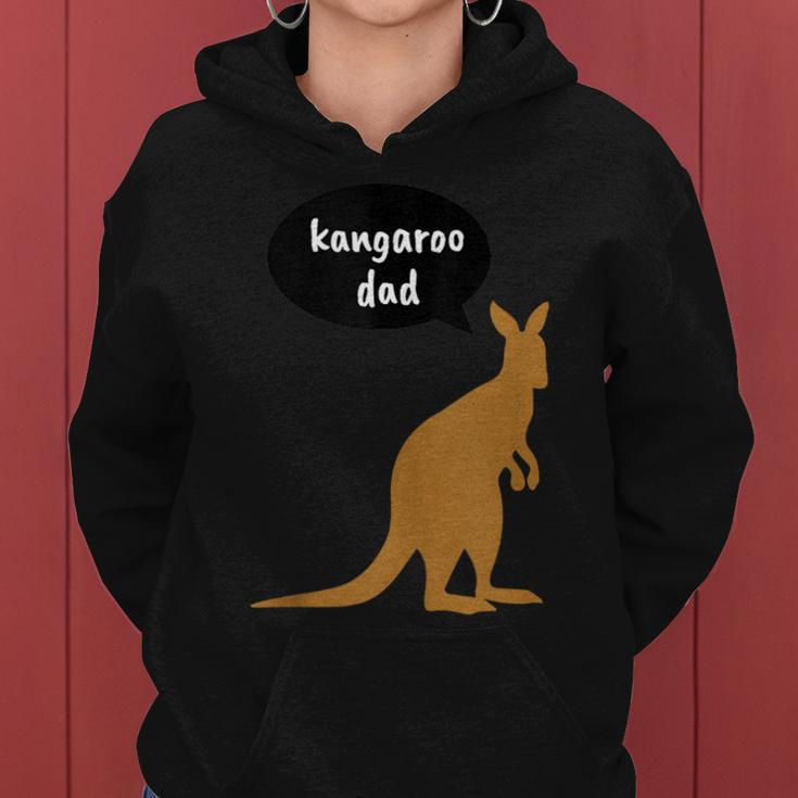 Dad Kangaroo - Funny Birthday Christmas Gifts Women Hoodie