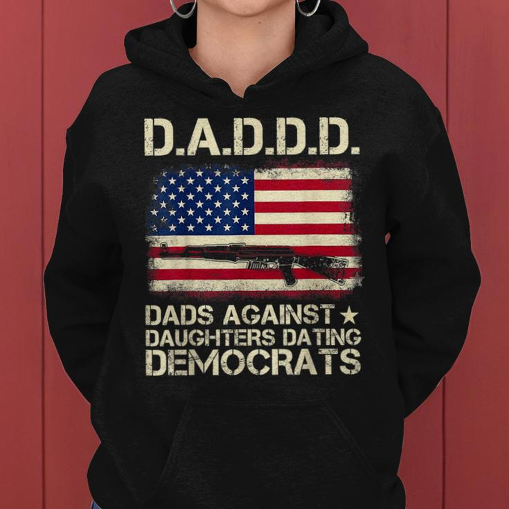 Daddd Dads Against Daughter Dating Democrats Fathers D Women Hoodie
