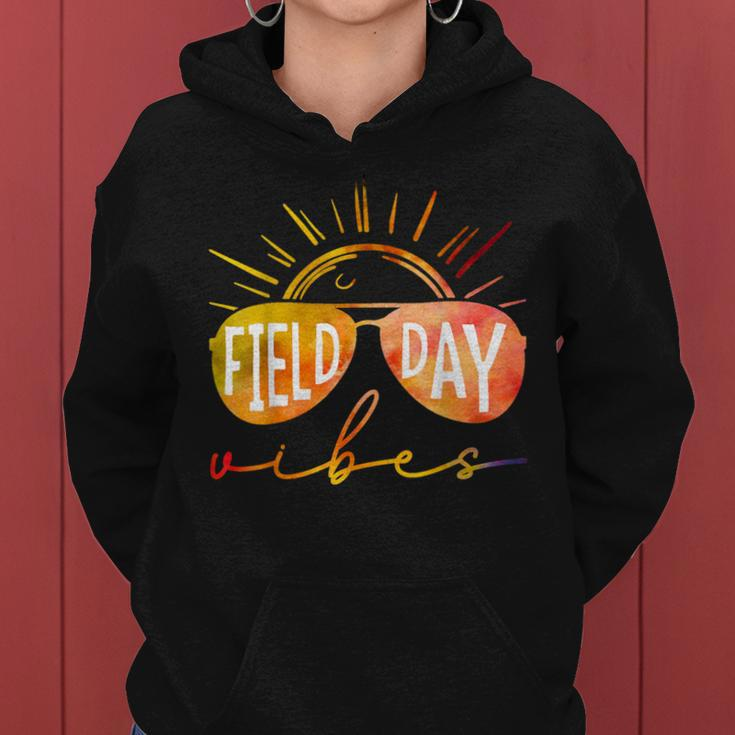 Field Day Vibes 2022 Funny Teacher & Student Women Hoodie