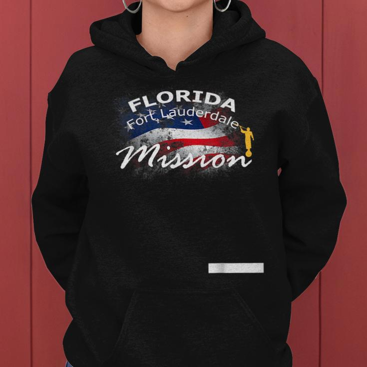 Florida Fort Lauderdale Mormon Lds Mission Missionary Gift Women Hoodie