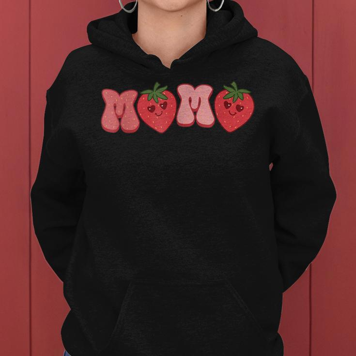 Funny Mama Strawberry Summer Fruit Great Mothers Day Women Hoodie