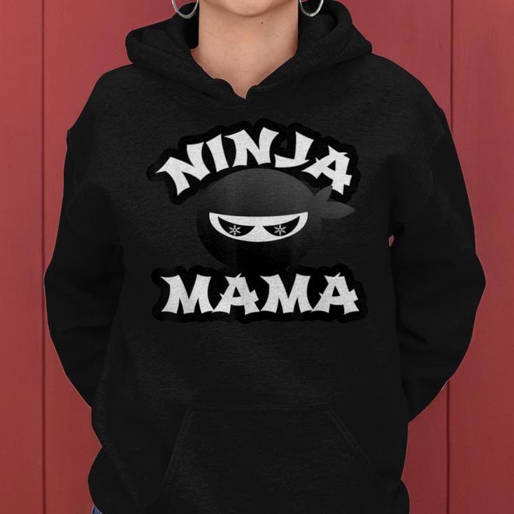 Ninja Mama Multitasking Wahm Baby Birthday New Mom Women Hoodie