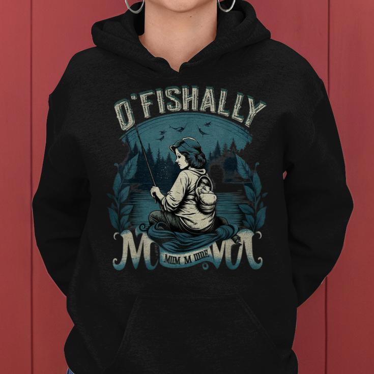 Funny Ofishally The Best Mama Fishing Rod Mommy Mothers Day Gift For Women Women Hoodie