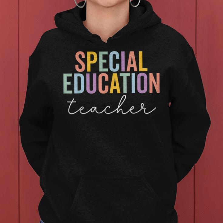 Special Education Teacher Appreciation Inspirational Women Hoodie