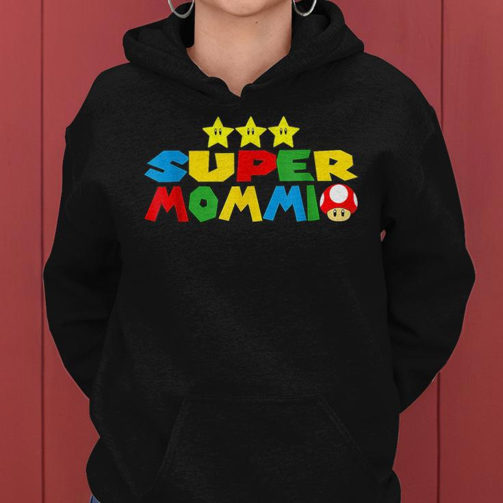 Funny Super Mommio Video Game Lover Mothers Day Women Hoodie