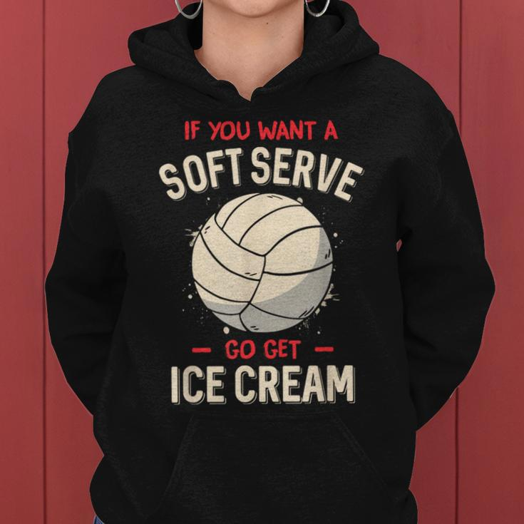 Funny Volleyball For Girls Ns Women Women Hoodie