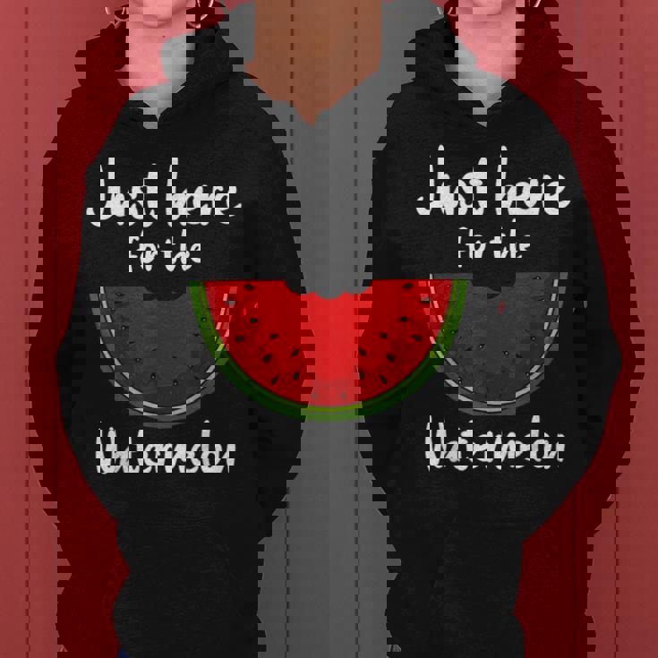 Funny Watermelon Design For Men Women Watermelon Wedge Fruit Women Hoodie