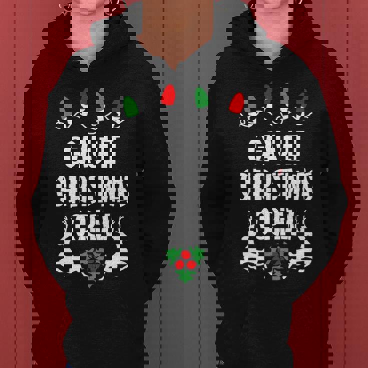 Gault Name Gift Christmas Crew Gault Women Hoodie