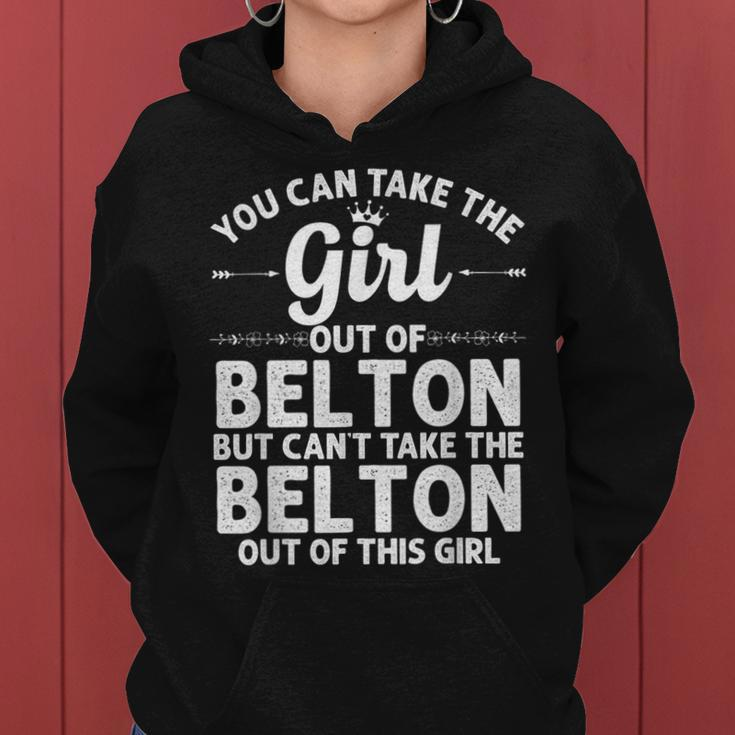 Girl Out Of Belton Sc South Carolina Home Roots Women Hoodie