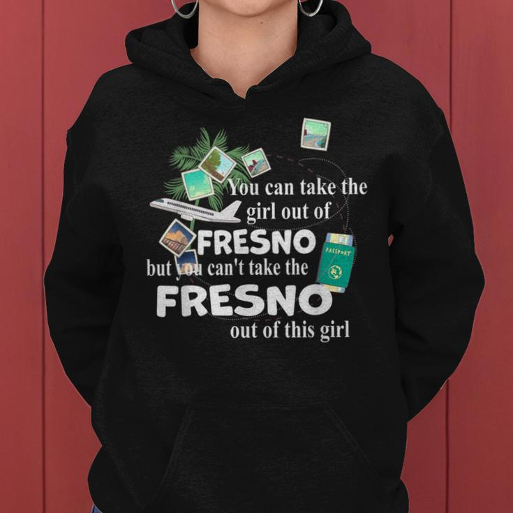 Girl From Fresno Patriotic Proud Girl From Fresno Women Hoodie