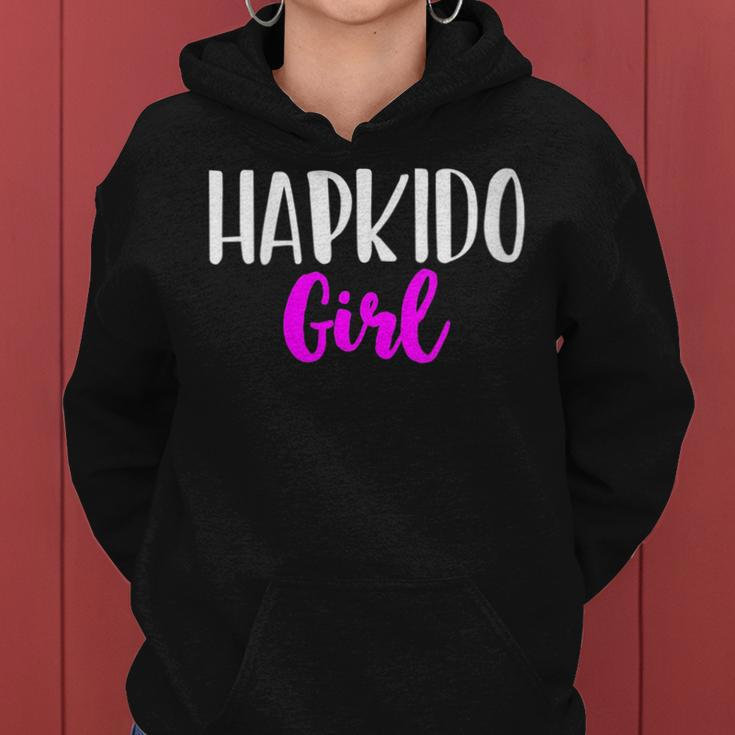 Hapkido Girl Women Martial Arts Funny Cute Gift Gift For Womens Martial Arts Funny Gifts Women Hoodie
