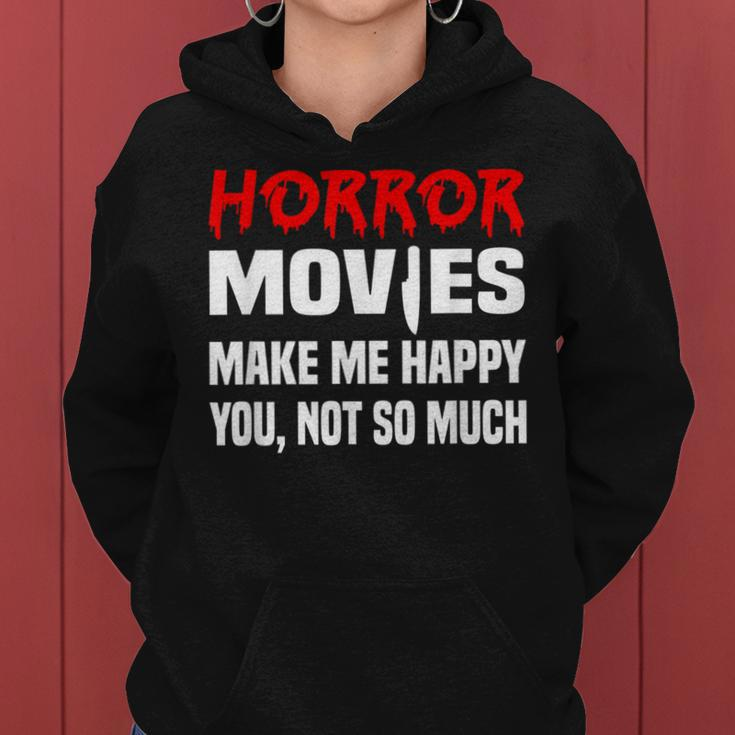 Horror Movie Sarcastic Horror Films Horror Lover Horror Women Hoodie