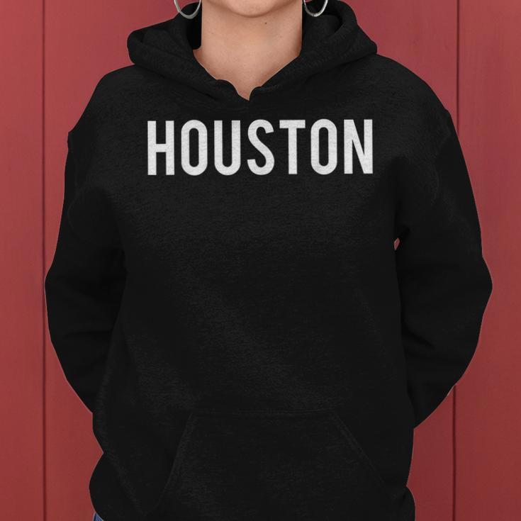Houston Texas Retro City Pride Men Women Kids Gift Women Hoodie