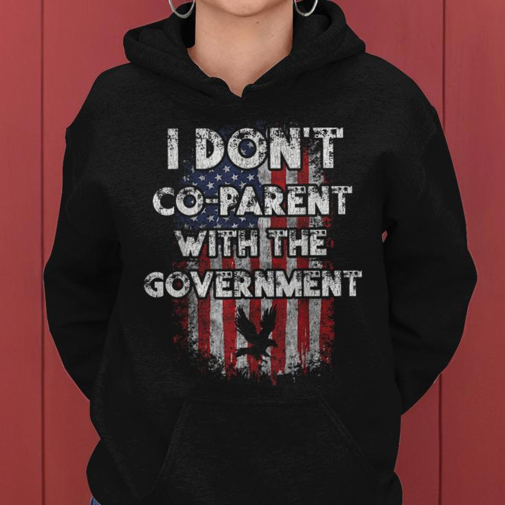 I Dont Co-Parent With The Government Usa Pro Gun Gun Funny Gifts Women Hoodie