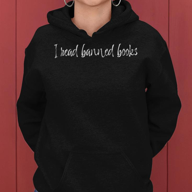 I Read Banned Books Womens Gift For Womens Women Hoodie