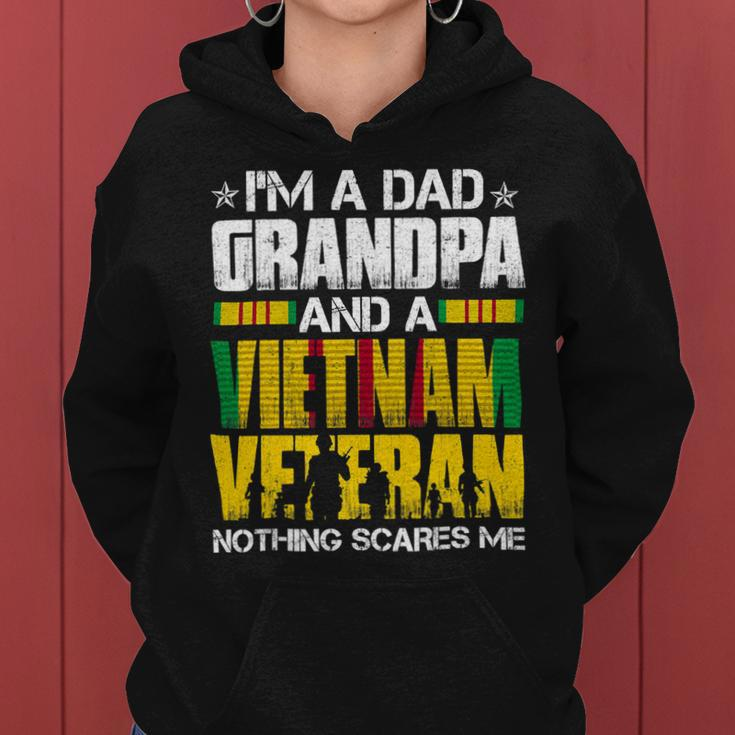 Im A Dad Grandpa And Vietnam Veteran Us Veterans Day 483 Women Hoodie