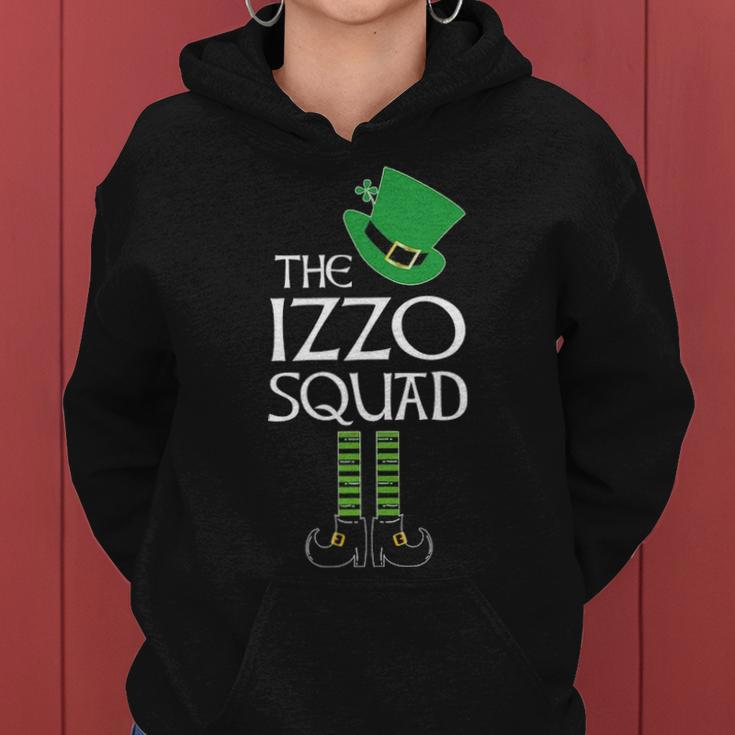 Izzo Name Gift The Izzo Squad Leprechaun V2 Women Hoodie