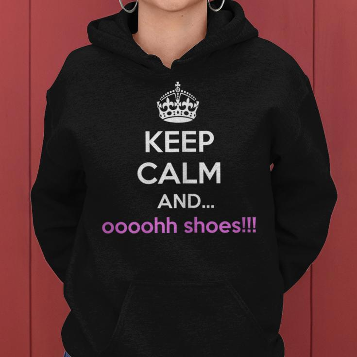 Keep Calm And Ooh Shoes Women Hoodie