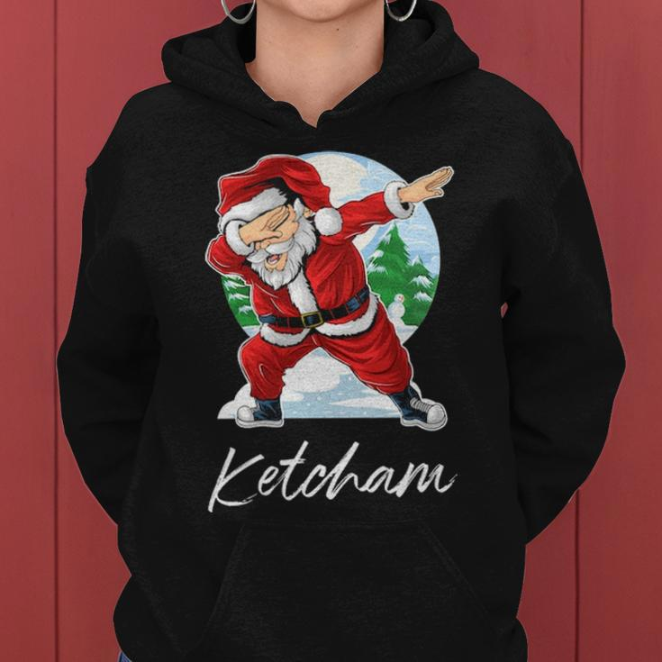 Ketcham Name Gift Santa Ketcham Women Hoodie