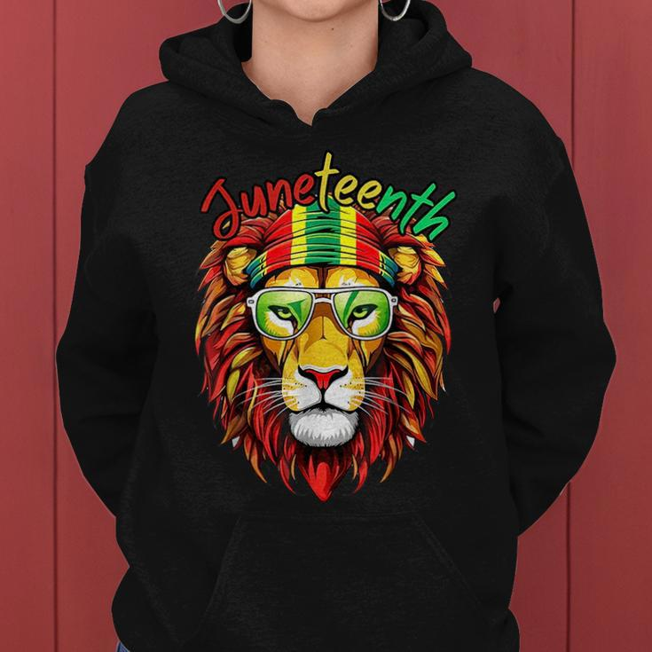 Lion Junenth Women Dress Black History Freedom Gifts For Lion Lovers Funny Gifts Women Hoodie