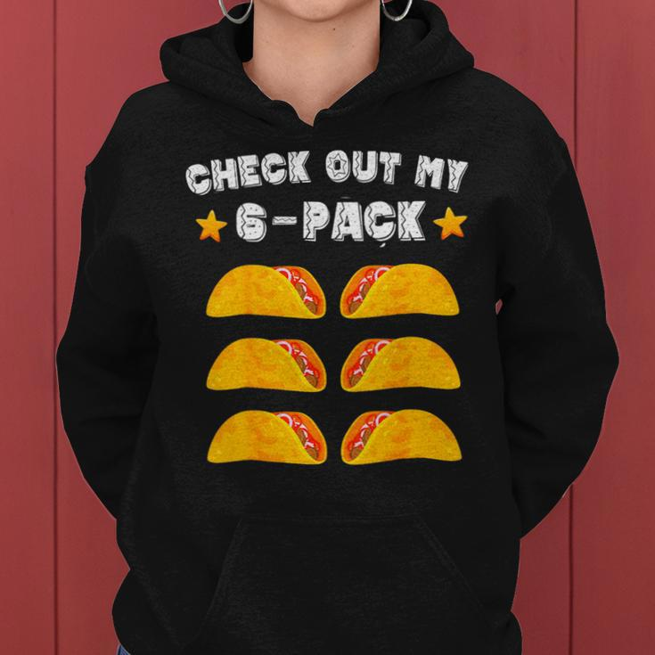 Mens Fitness Taco Funny Mexican 6Pack Gymer For Taco Lovers 1 Women Hoodie