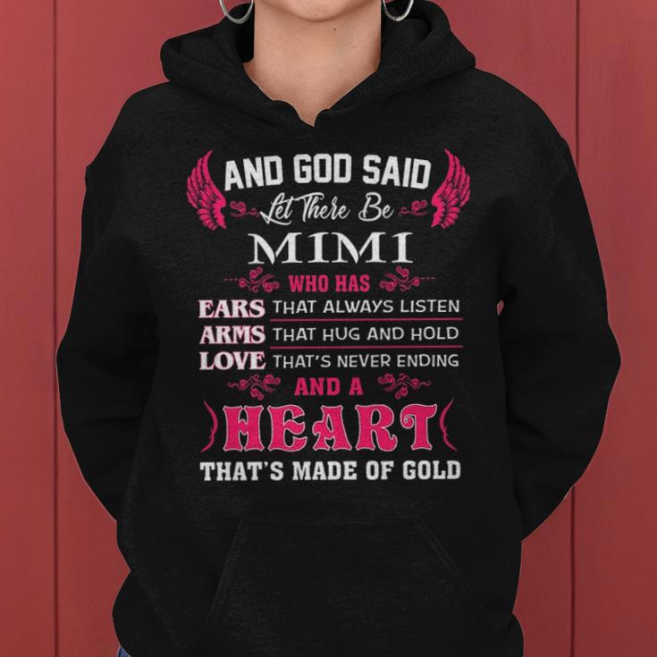 Mimi Name Gift And God Said Let There Be Mimi V2 Women Hoodie
