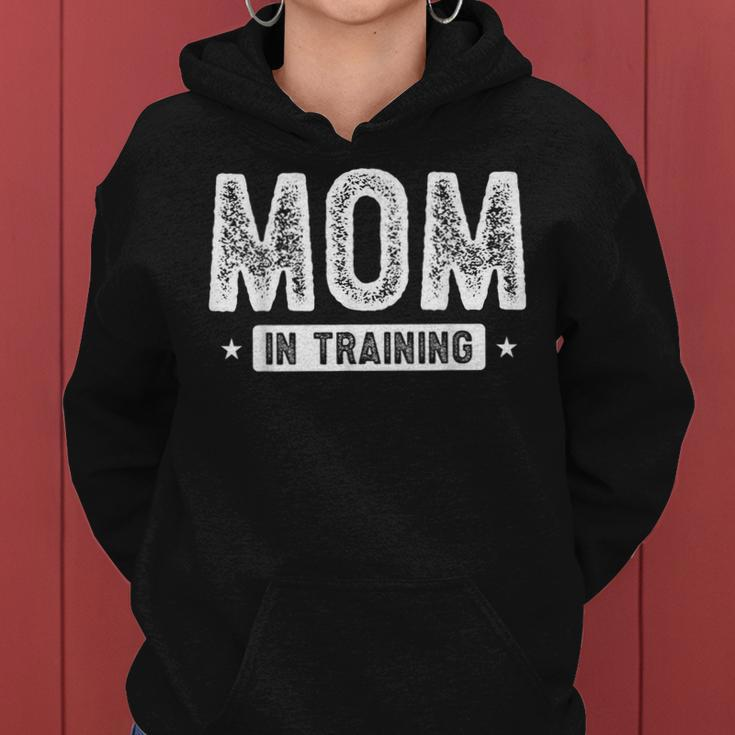 Mom In Training Pregnancy New Mother Gifts For Mom Funny Gifts Women Hoodie