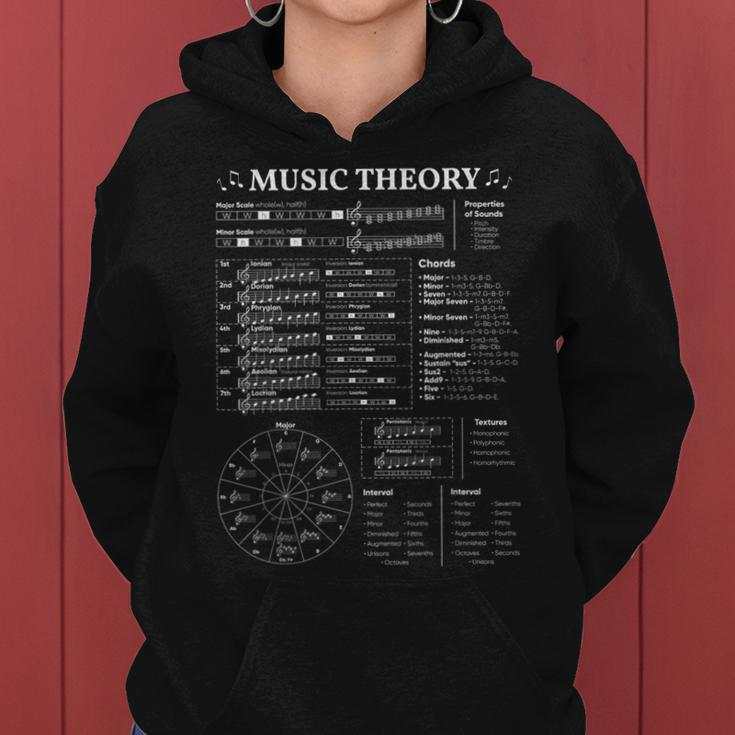 Music Theory Music Teacher Musician Learning School Women Hoodie