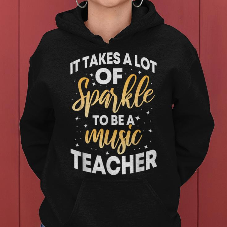 Music Teacher Musical Professor Conservatory Instructor Women Hoodie