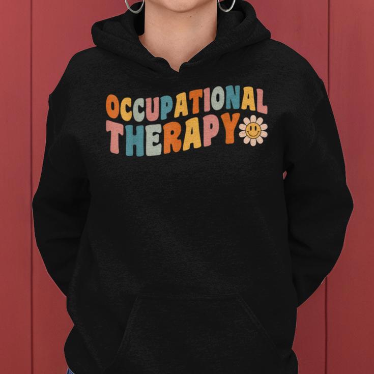 Occupational Therapy Groovy Occupational Therapist Ot Women Hoodie