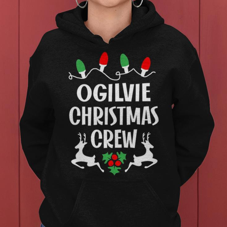 Ogilvie Name Gift Christmas Crew Ogilvie Women Hoodie