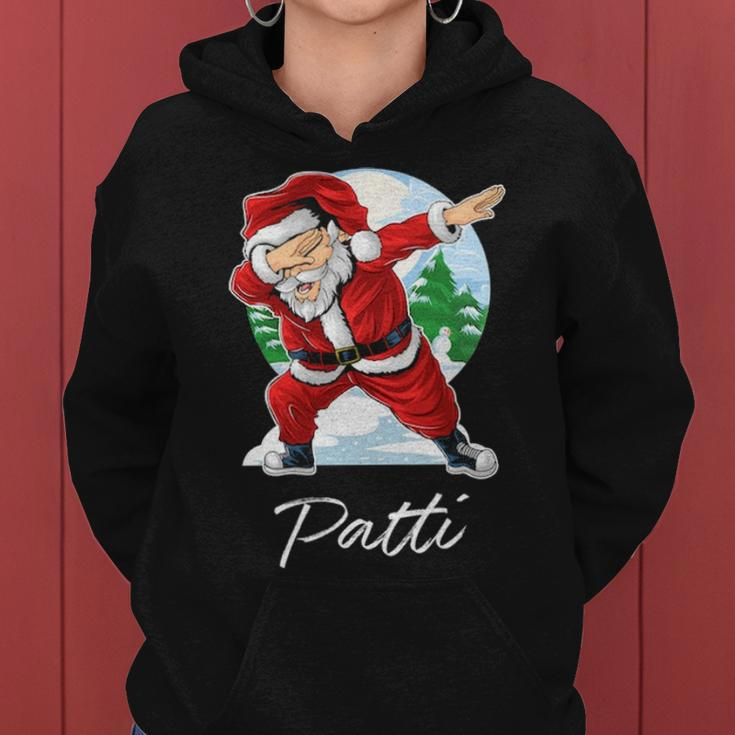 Patti Name Gift Santa Patti Women Hoodie