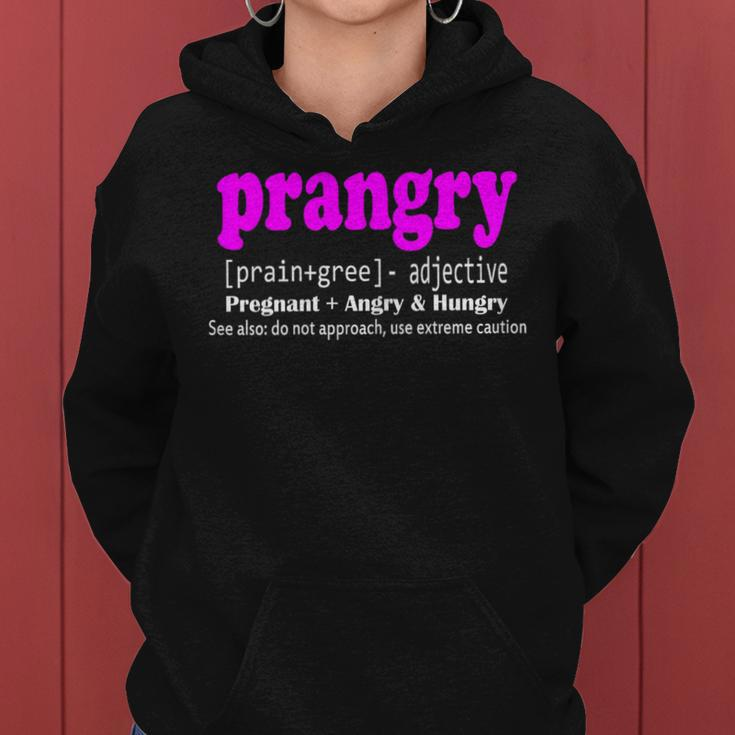 Prangry Soon To Be Mom PregnancyWomen Hoodie