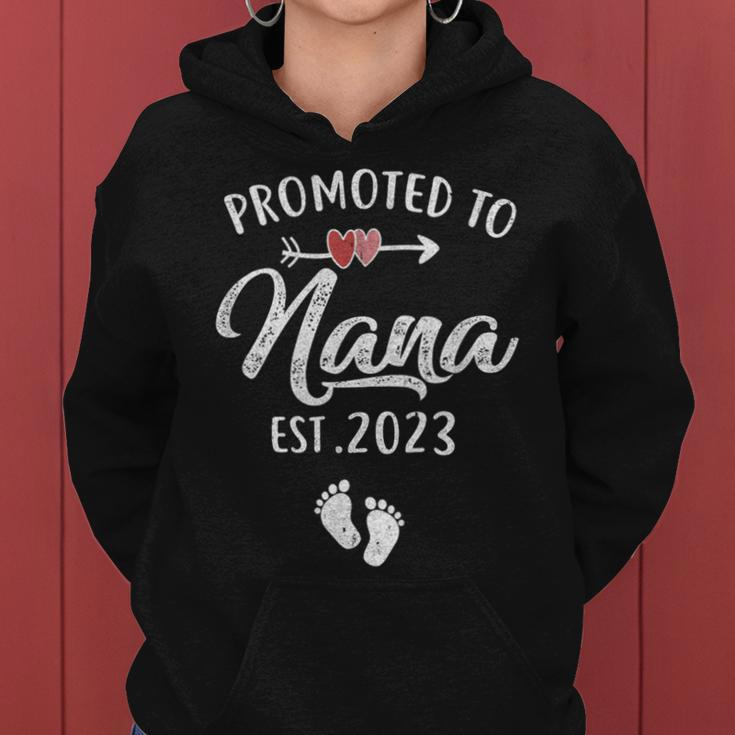 Promoted To Nana 2023 First Time New Nana Women Hoodie
