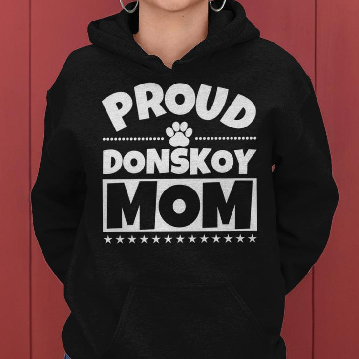 Proud Donskoy Mom Cat Women Hoodie