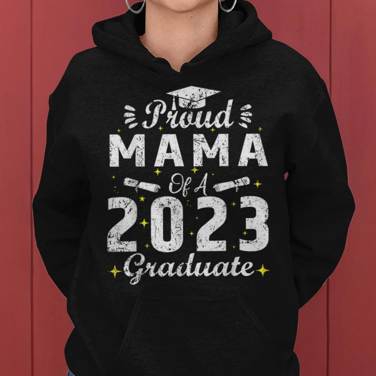 Proud Mama Of A Class Of 2023 Graduate Graduation Senior Women Hoodie