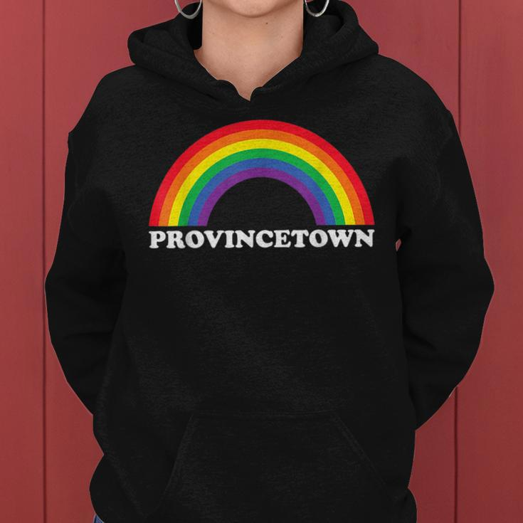 Provincetown Rainbow Lgbtq Gay Pride Lesbians Queer Women Hoodie