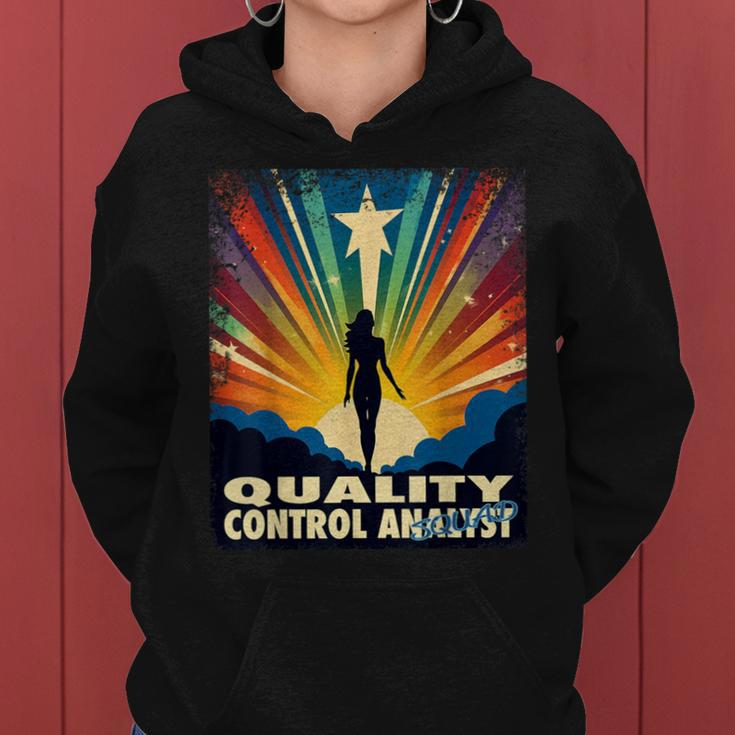 Quality Control Analyst Female Hero Job Women Women Hoodie
