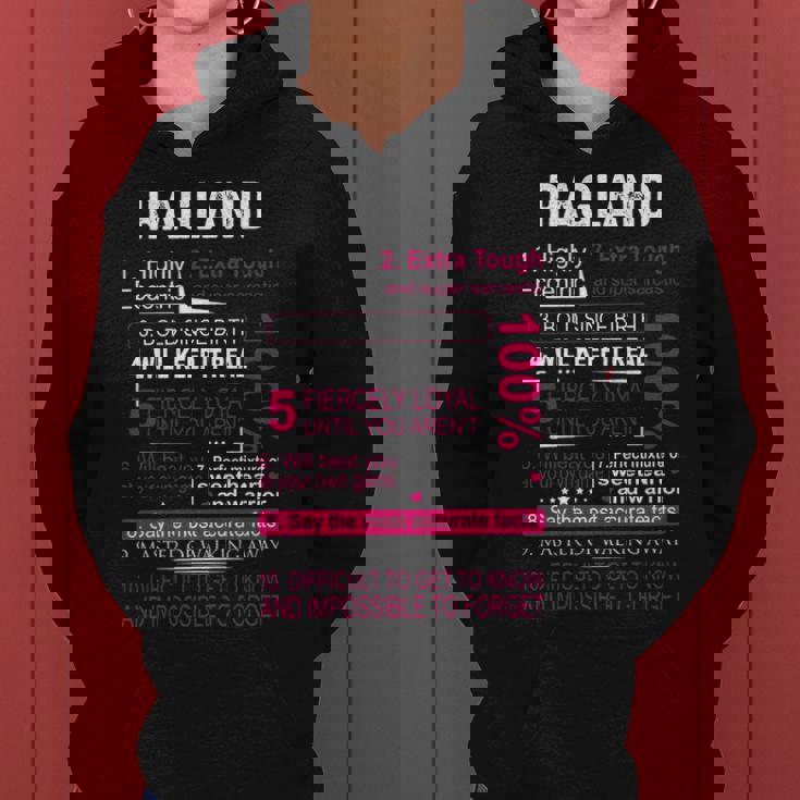 Ragland Name Gift Ragland Women Hoodie