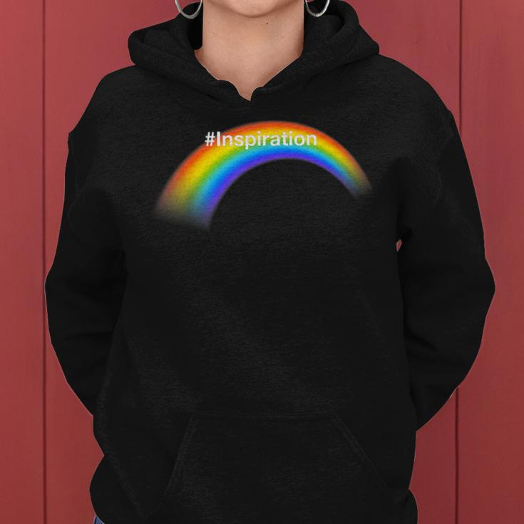 Rainbow Pride Lgbt Inspiration Women Hoodie