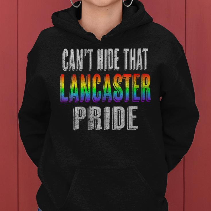 Retro 70S 80S Style Cant Hide That Lancaster Gay Pride Women Hoodie
