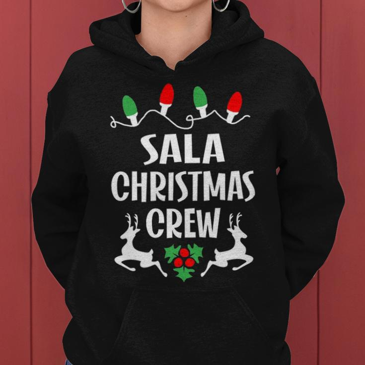 Sala Name Gift Christmas Crew Sala Women Hoodie