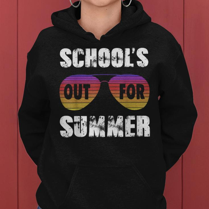 Schools Out For Summer Vacation Teacher Women Hoodie