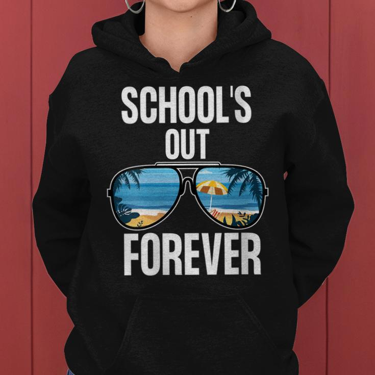 Schools Out Forever Senior 2021 Last Day Of School Women Hoodie