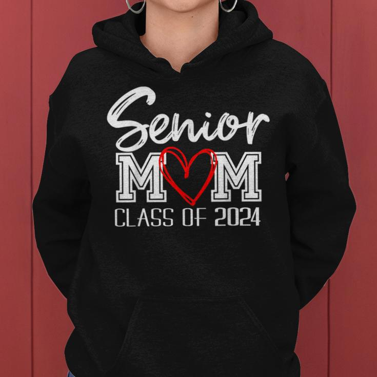 Senior Mom Class Of 2024 Happy Last Day Of School Graduation Gifts For Mom Funny Gifts Women Hoodie
