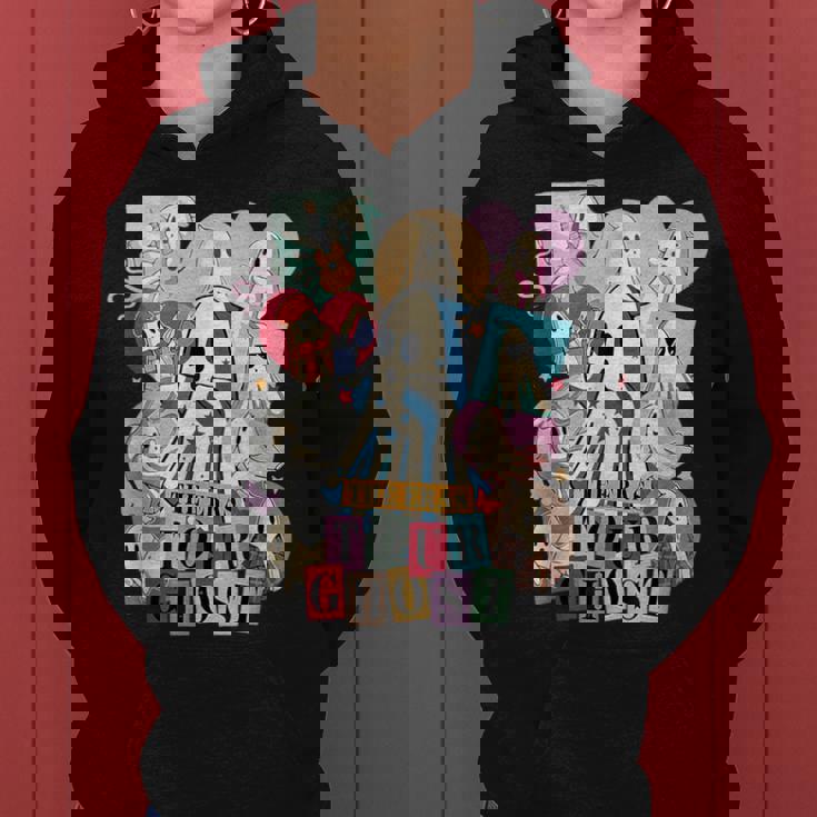 In My Spooky Era Groovy Hippie Halloween Ghost Women Hoodie