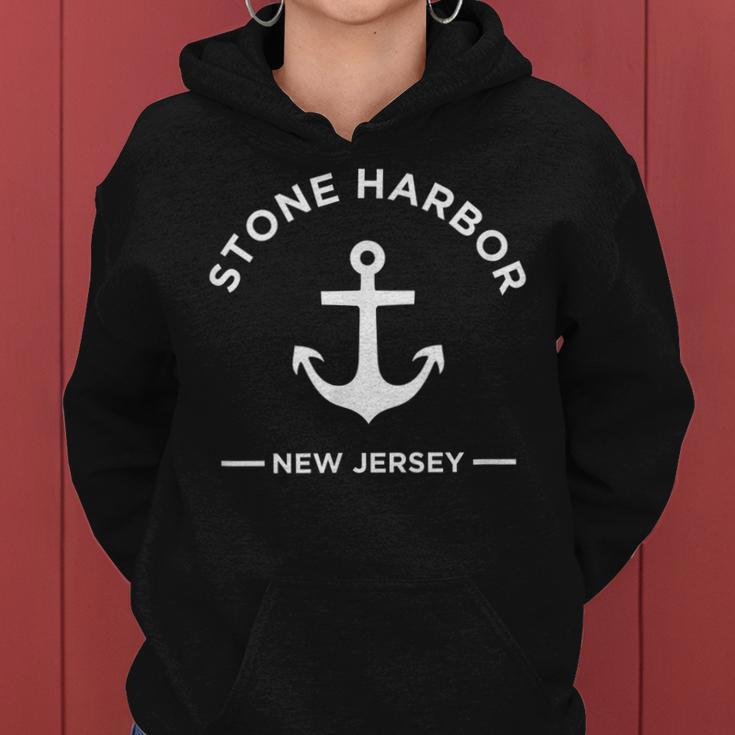 Stone Harbor New Jersey Anchor Men Women Youth GiftWomen Hoodie