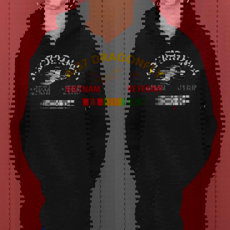 Super Tweet Plane A-37 Dragonfly Vietnam Veteran Women Hoodie
